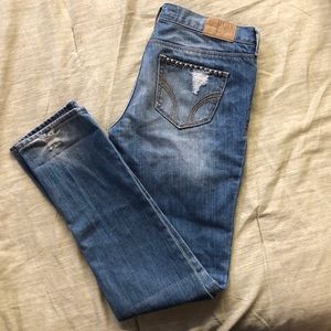 Hollister Studded Skinny Jeans